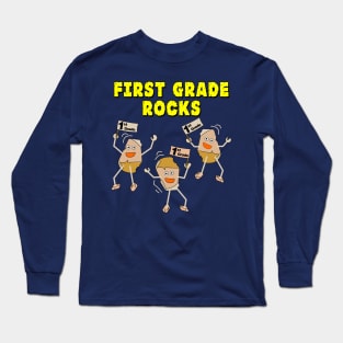 First Grade Rocks Long Sleeve T-Shirt